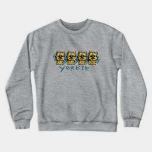 YORKIE Yorkshire Terrier Crewneck Sweatshirt